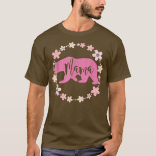Camiseta Mamá tiene rosa con la mamá de la diversión del ca