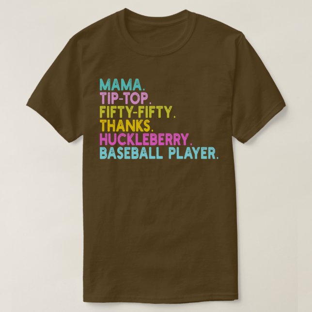 Camiseta mamá tiptop fiftycincuenta gracias huckleberry bas (Diseño del anverso)