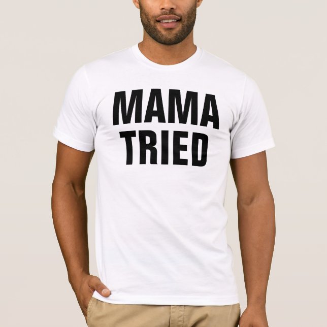 Camiseta Mamá Tried (Anverso)