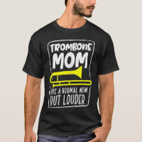 Mamá trombona que marcha trombonista de banda mami