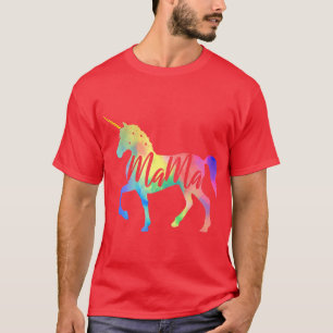 Camiseta Mama Unicorn Cute Mothers Day For Mamacorn