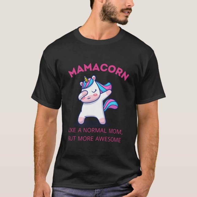 Camiseta Mama Unicorn Fan Club T-Shirt (Anverso)