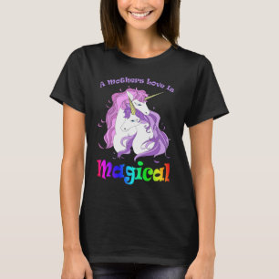 Camiseta Mamá Unicornio A Madres El Amor Es Mágico