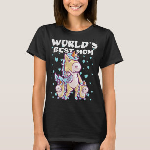 Camiseta Mamá unicornio da a la mejor mamá del mundo