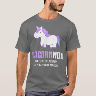 Camiseta Mamá unicornio, regalo mágico divertido