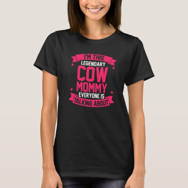 Camiseta Mamá Vaca Madre (Anverso)