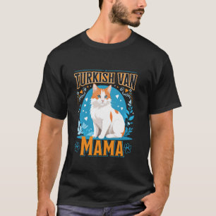 Camiseta MAMÁ VAN TURCA Dueña de gato Van Turco Mamá 2