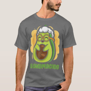 Camiseta Mamá Veggie Wife Vegan Aguacate