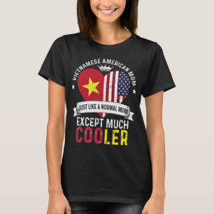 Camiseta Mamá vietnamita norteamericana Día de la Madre b