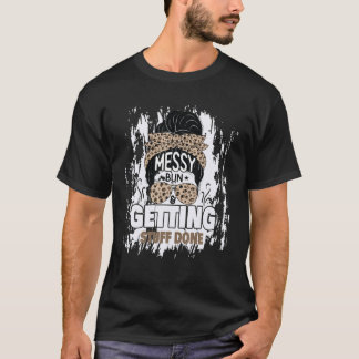 Camiseta Mamá vivió con su vida en mamá Leopardo de la vida