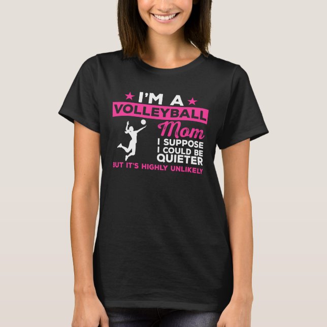 Camiseta Mamá voleibol (Anverso)