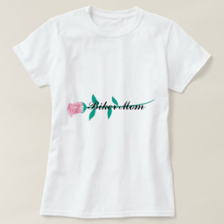 Camiseta Mamá w/pinkrose 2 del motorista