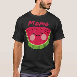 Camiseta Mama Watermelon Summer Fruit Gran Día de la Madre