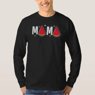 Camiseta Mama Watermelon Summer Fruit Watermelous Moth