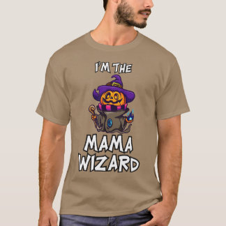 Camiseta Mama Wizard Halloween Costume familiar coincidente