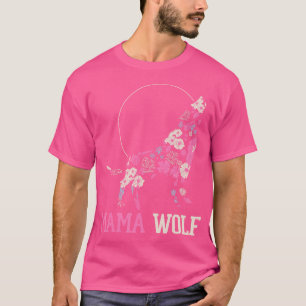 Camiseta Mama Wolf Lover Madres guardianas de animales salv