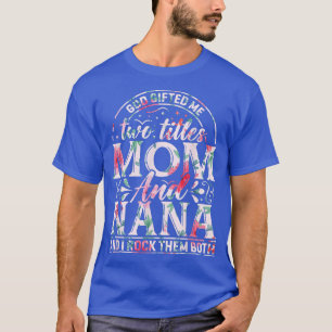 Camiseta Mamá y abuela Cita Humor familiar Diseño de texto