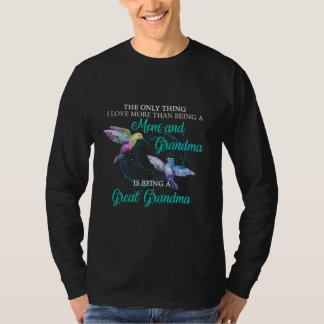Camiseta Mamá Y Abuela Están Siendo Una Gran Abuela