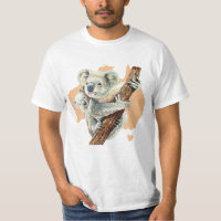 Mamá y bebé de Koala