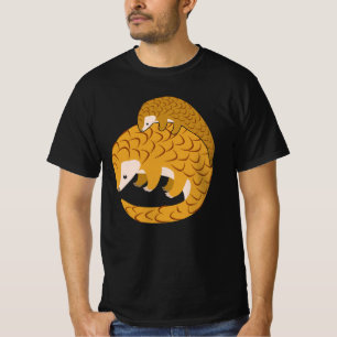 Camiseta Mamá Y Bebé Pangolin