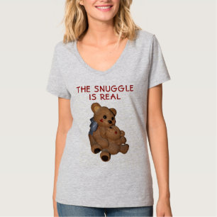 Camiseta Mamá y bebes osos: la acurrucarse es real