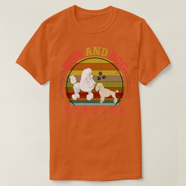 Camiseta Mamá Y Perro Perro Perro Perro Perro Carne (Diseño del anverso)