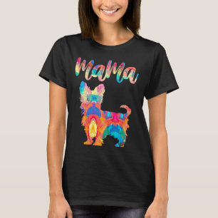 Camiseta Mama Yorkshire Terrier Vintage Gift Ideas Para Mot