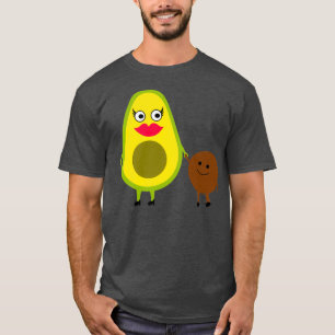 Camiseta mamacado Aguacado Mamá Familia Saludable