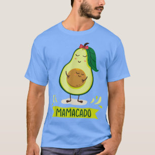 Camiseta Mamacado Aguacate Embarazada Mamá Embarazo Anuncio