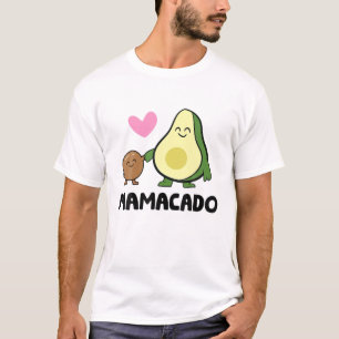 Camiseta Mamacado Aguacate Embarazo Mamá Embarazada Avo Ann