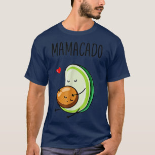 Camiseta Mamacado Aguacate Pregnant Mom Pregnancy Avo 703