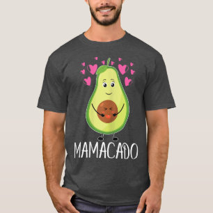 Camiseta Mamacado Cute Aguacate Corazón Embarazada