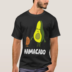 Camiseta Mamacado Cute Aguacate Embarazada Mamá