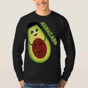 Camiseta Mamacado Cute Aguacate Embarazada Mamá 1