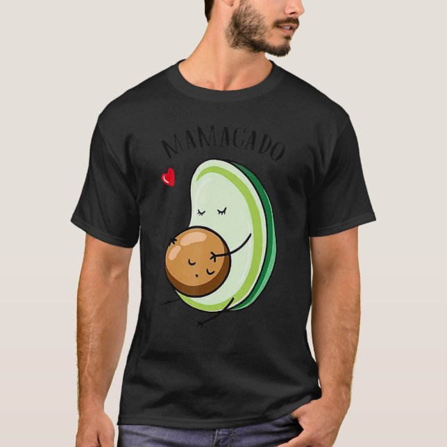 Camiseta Mamacado Embarazo Aguda Invitación de Embarazo M (Anverso)