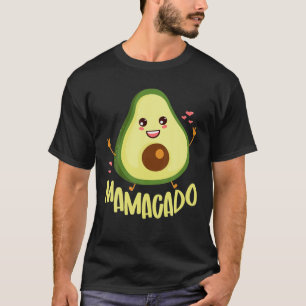 Camiseta Mamacado Embarazo Gracioso Embarazo Aguacate Cute