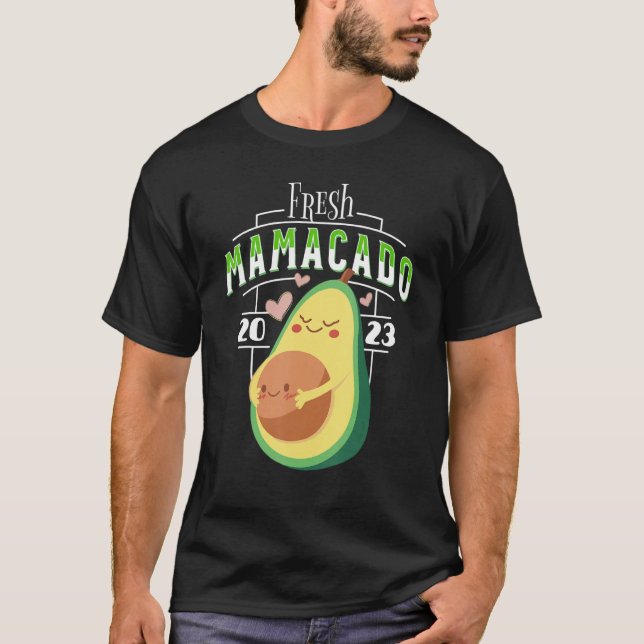 Camiseta Mamacado fresco 2023 Embarazo Avo Embarazada Mamá  (Anverso)