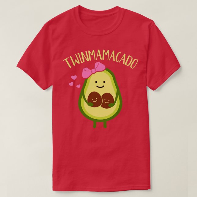 Camiseta Mamacado gemelo por la madre de los gemelos (Diseño del anverso)