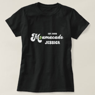 Camiseta mamacado gracioso esperando regalo de mamá Día de 