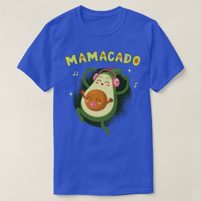 Camiseta Mamacado Guacamoles Cocina Mexicana Frutos Aguacat (Diseño del anverso)