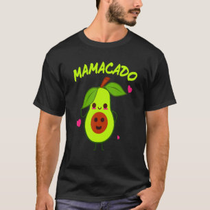 Camiseta MAMACADO Impresionante aguacate vegan diseños pres