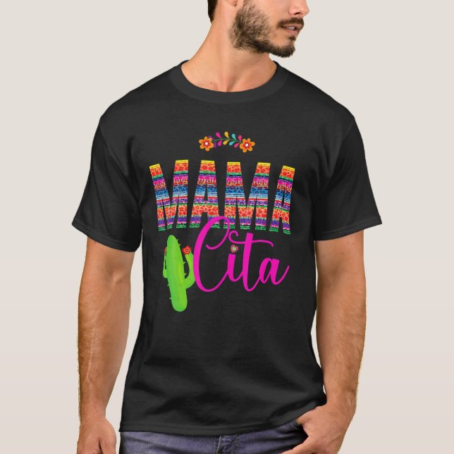 Camiseta Mamacita Cinco De Mayo 5 De Mayo Cactus Fiesta Wom (Anverso)