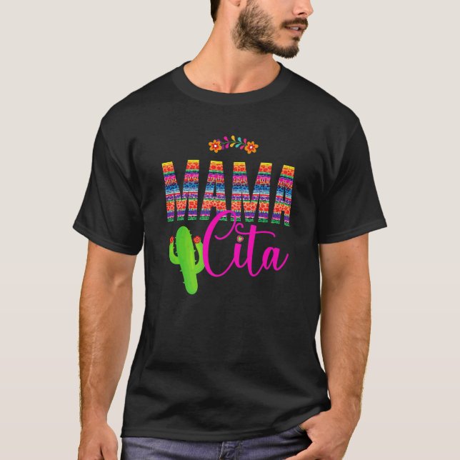 Camiseta Mamacita Cinco De Mayo 5 De Mayo Cactus Fiesta Wom (Anverso)