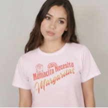 Mamacita Necesita Margaritas Script Pink