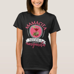 Camiseta Mamacita Necesita Una Margarita Cinco De Mayo Tequ
