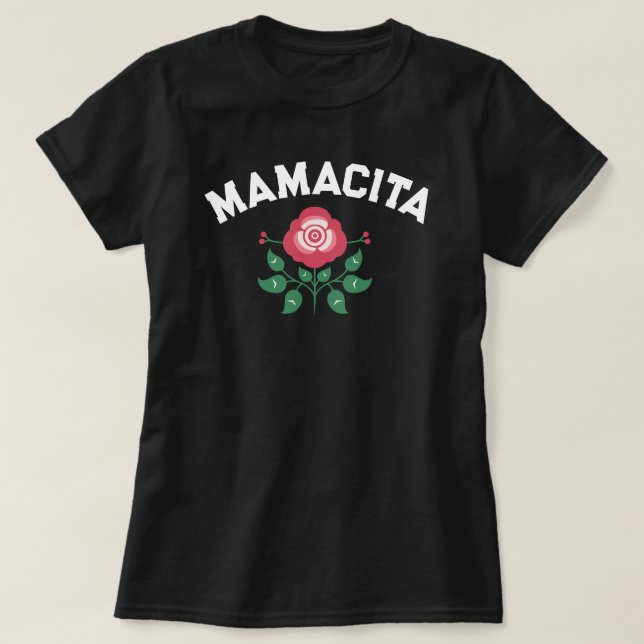Camiseta Mamacita Rosa Regalo para madre (Diseño del anverso)