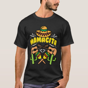 Camiseta Mamacita Sombrero Cinco De Mayo Fiesta Mejicano Ho