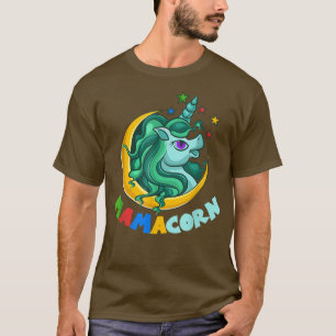 Camiseta Mamacorn Cute Magic Unicorn Mami Fantasy Animal