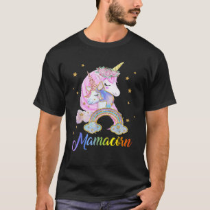 Camiseta MamaCorn Mom divertida unicornio regalo a Shi por 