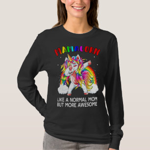 Camiseta Mamacorn Unicorn Funnyu2019s Mujeres disfraces Mam